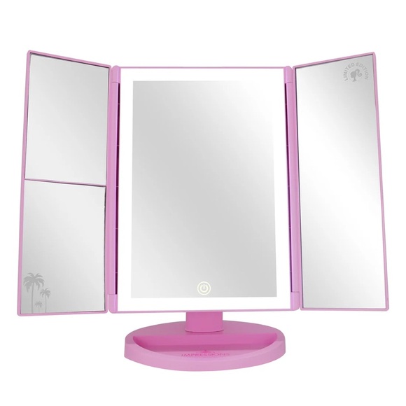 Barbie Trifold LED Tri-Tone Makeup Mirror with Magnification - Picture 6 of 6